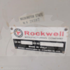 Rockwell Straight Knife 24-inch Planer